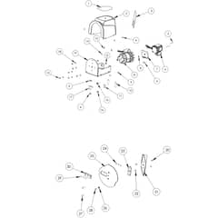 BT 2500 E -  - Efco Shredder Illustrated part list 2 Diagram