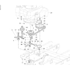 BTR 340 H - Bertolini Transporter Transmission Diagram