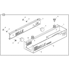 Belle Bulldog - Tool Tray
