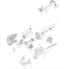 Makita BUX361 - Crdlss Multi Fnctn Power Head - Power Tool 02 Diagram