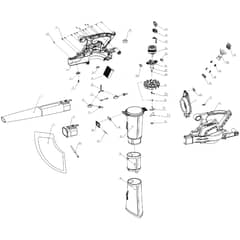 Cobra BV6040VZ - Blower Vac V2 Oct 2021 Main Diagram