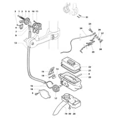 BV 163 - Oleo-Mac Blower Options Diagram