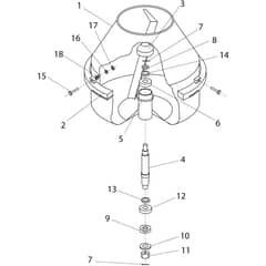Belle BWE 150-200-250 - Drum Assembly