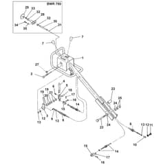 Belle BWR 650 - Handle Unit