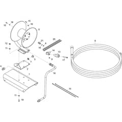Belle BWX 15-250 - Hose Reel Assembly