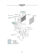 Husqvarna Bz27 D - Radiator