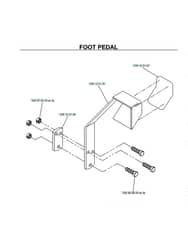Husqvarna Bz34 D - Pedals