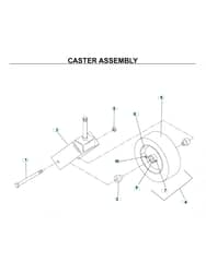 Husqvarna Bz6127 D - Casters