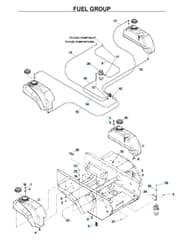 Husqvarna Bz6127 D - Fuel Tank