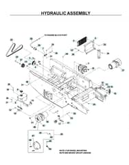 Husqvarna Bz6127 D - Hydraulic Pump - Motor