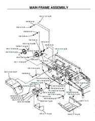 Husqvarna Bz6127 Td - Mainframe - Left Side