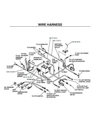 Husqvarna Bz6127 Td - Wiring Harness