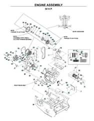 Husqvarna Bz6134 D - Engine