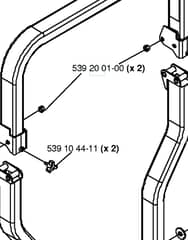 Husqvarna Bz7234 Td - Chassis Engine & Pulleys