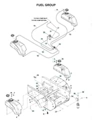 Husqvarna Bze6127 D - Fuel Tank