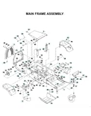 Husqvarna Bze7234 D - Chassis & Frame