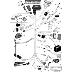 Countax C300 - From 01-01-2003 To 31-12-2007 - 08 He Dh Wiring Loom