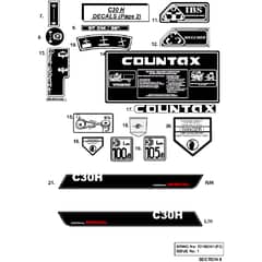Countax C30H - From 01-01-2007 To 31-12-2010 - 08A Decals