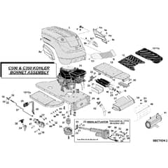 Countax C350H - From 01-01-2010 To 01-01-2011 - Bonnet