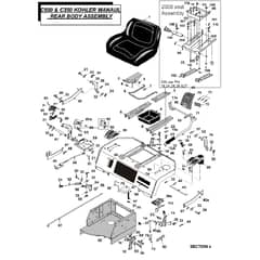Countax C350H - From 01-01-2010 To 01-01-2011 - Rear Body