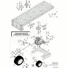 Countax C350H - From 01-01-2011 To 31-12-2011 - 7 Hydrostatic Transaxle