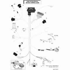 Countax C350H - From 01-01-2011 To 31-12-2011 - 8 Wiring Loom
