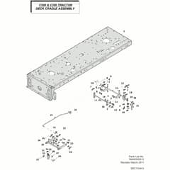 Countax C350H - From 01-01-2011 To 31-12-2011 - 9 Deck Cradle