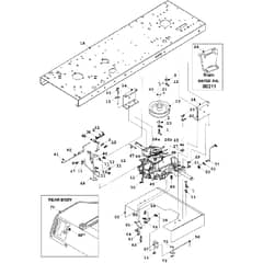 Countax C400 - From 01-01-2003 To 01-09-2003 - 14 K46 Tuff Torq Transmission Mk2 Post 90326