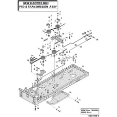 Countax C400 - From 01-01-2008 To 31-12-2008 - 05 PTO Transmission