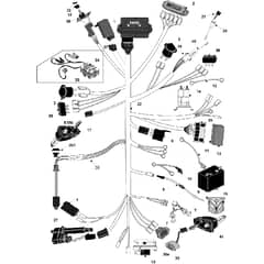 Countax C400 - From 01-01-2009 To 01-01-2011 - 9 Dial A Height Wiring Loom
