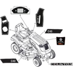 Countax C40 - From 25-03-2019 - 23 Decals Style