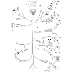 Countax C500 - From 01-01-2003 To 01-09-2003 - 15 Main Wiring Loom