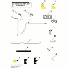 Countax C600 4Wd Kawasaki Engine - From 01-01-2011 To 01-12-2013 - 11 Hydraulics