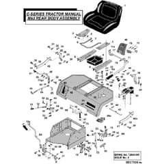 Countax C600 - From 01-01-2003 To 31-12-2007 - 04A Rear Body
