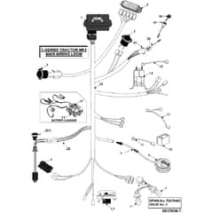 Countax C600 - From 01-01-2003 To 31-12-2007 - 07 Main Wiring Loom