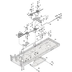 Countax C600 - From 01-01-2004 To 01-01-2009 - 5 PTO And Transmission Drive