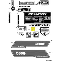 Countax C600 - From 01-01-2008 To 31-12-2008 - 10C Decals