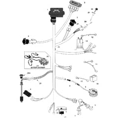 Countax C600 - From 01-01-2009 To 01-01-2011 - 8 Main Wiring Loom