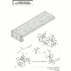 Countax C600H Kawasaki Engine - From 01-01-2011 To 31-12-2013 - 10 Deck Cradle