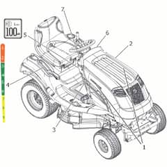 Countax C60 - From A0328984 06-04-2016 - 28 Style Decals C60