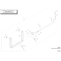 Countax C60 Deck Tension Kit - - 01 Deck Tension Kit Tractor Cradle