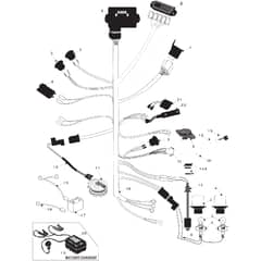 Countax C800 4Wd - From 01-01-2008 To 31-12-2013 - 8 Wiring Loom