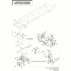 Countax C800 4Wd Kawasaki Engine - From 01-01-2011 To 01-12-2013 - 10 Deck Cradle