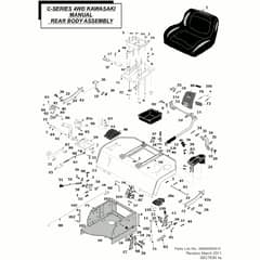Countax C800 4Wd Kawasaki Engine - From 01-01-2011 To 01-12-2013 - 5 Rear Body