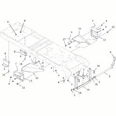 Countax C80 - From A0328984 06-04-2016 - 8 Deck Tension Cradle