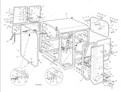 Hayter Cab For T44 - 929P - Main Cab