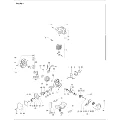 McCulloch CABRIO PLUS 257 B - 2007-01 - Engine Parts Diagram