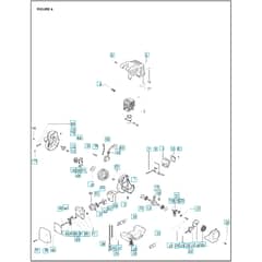 McCulloch CABRIO PLUS 297 L - 2007-01 - Engine Parts Diagram