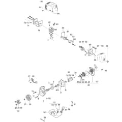 McCulloch CABRIO PLUS 347 B PREFIX 03 - 2008-06 - Engine Parts Diagram