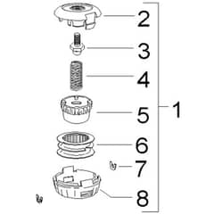 McCulloch CABRIO PLUS 467 L - 2007-01 - Cutting Equipment (2) Parts Diagram